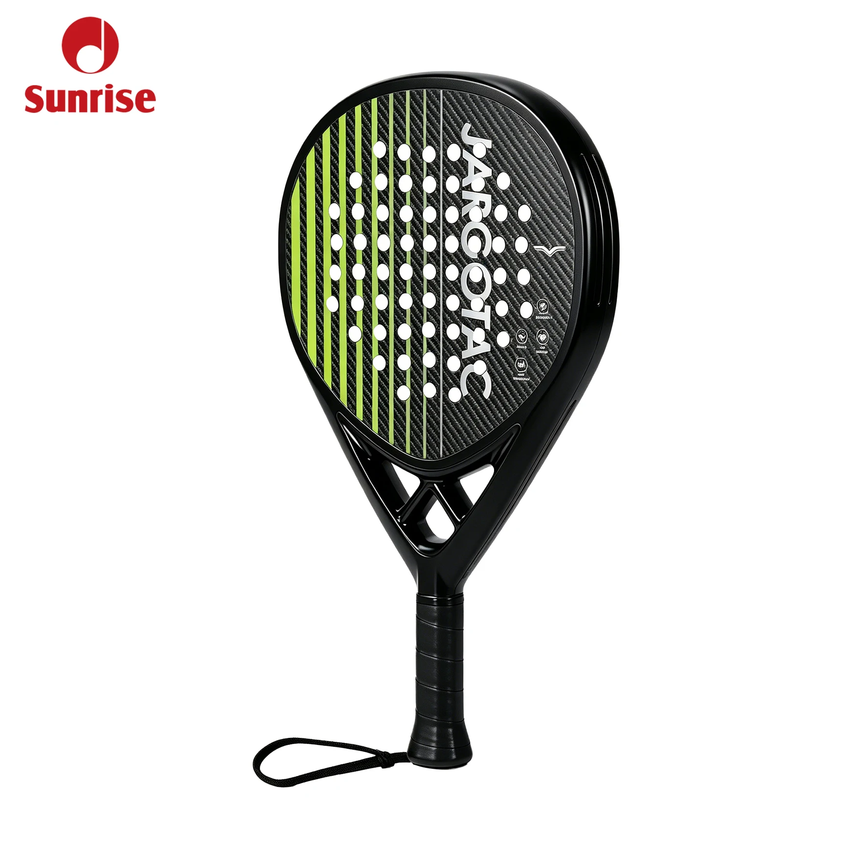 Professional SA002 Padel Paddle 3k Carbon Fiber Teardrop High Quality Eva Core T700 Graphite Woven Carbon 260x260mm