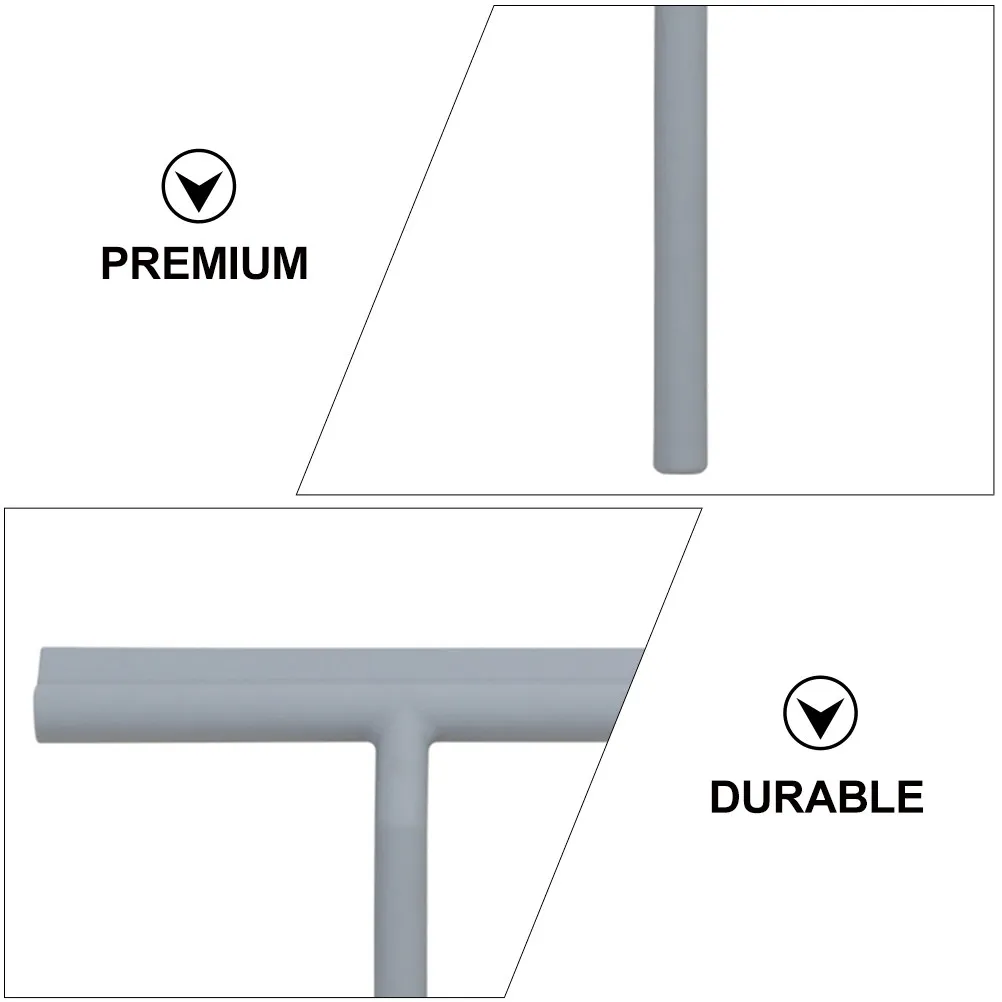 

1Set Grey Silicone Window Cleaner Glass Squeegee Durable Home Glass Wiper Multifunctional Cleaning Tool for Bathroom Kitchen