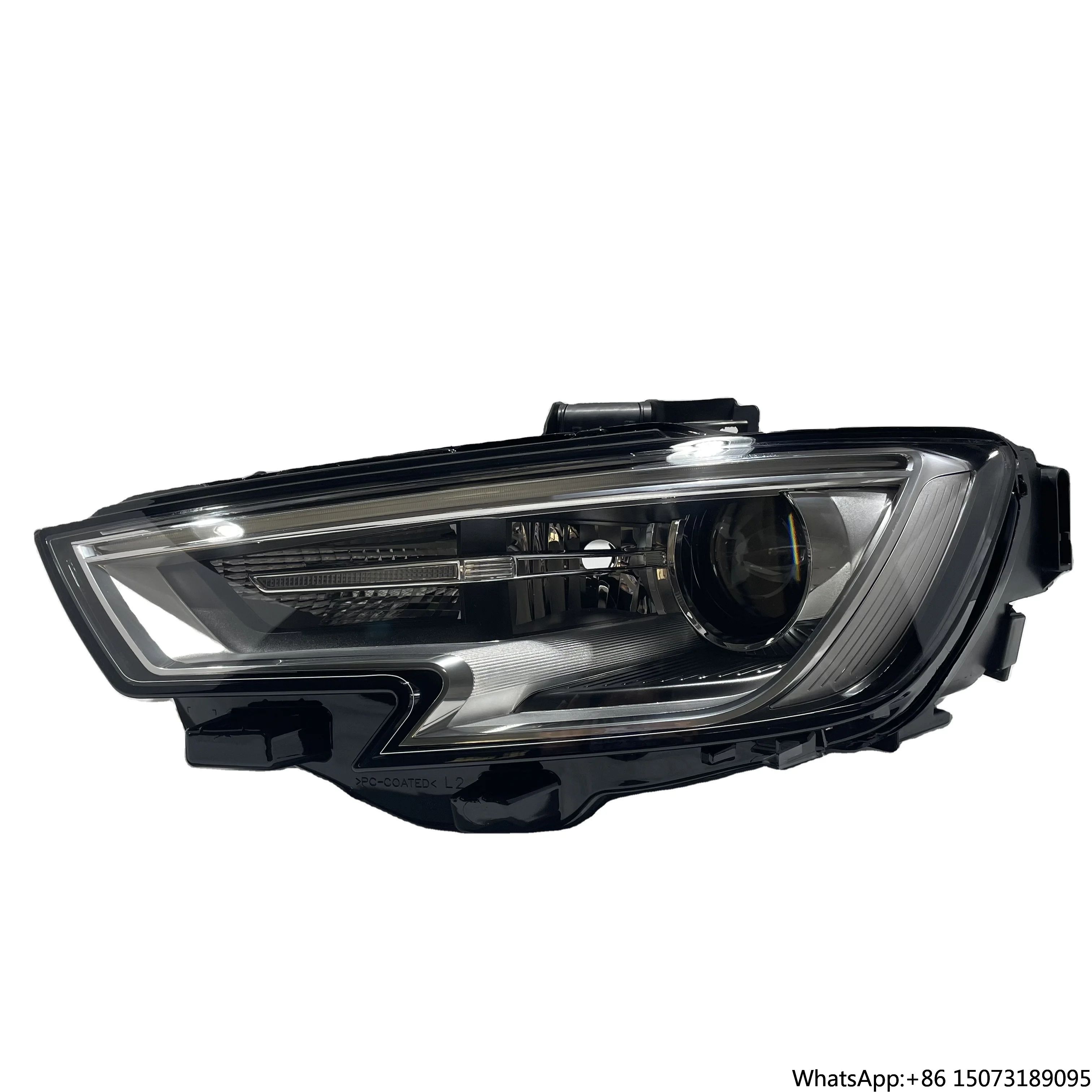 Limited Time Special for  A3 Hernia Headlight Assembly 12V 27W 4000 Lumens 6000K H4 Bulb Shape 12-Month Warranty