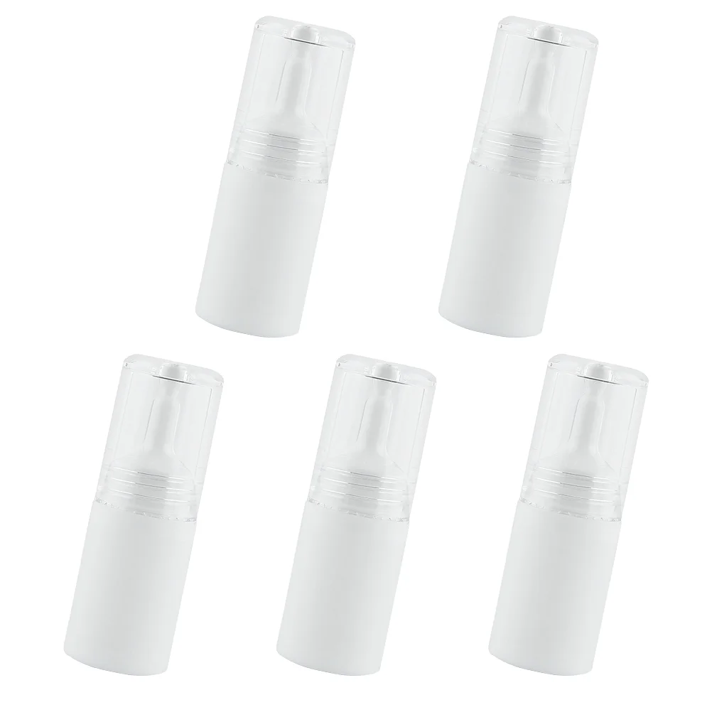 

5 Pcs Dropper Bottle Small Ampoule Perfume Bottles Liquid Dispensers Glass Droppers Plastic Empty Essential Oil Travel