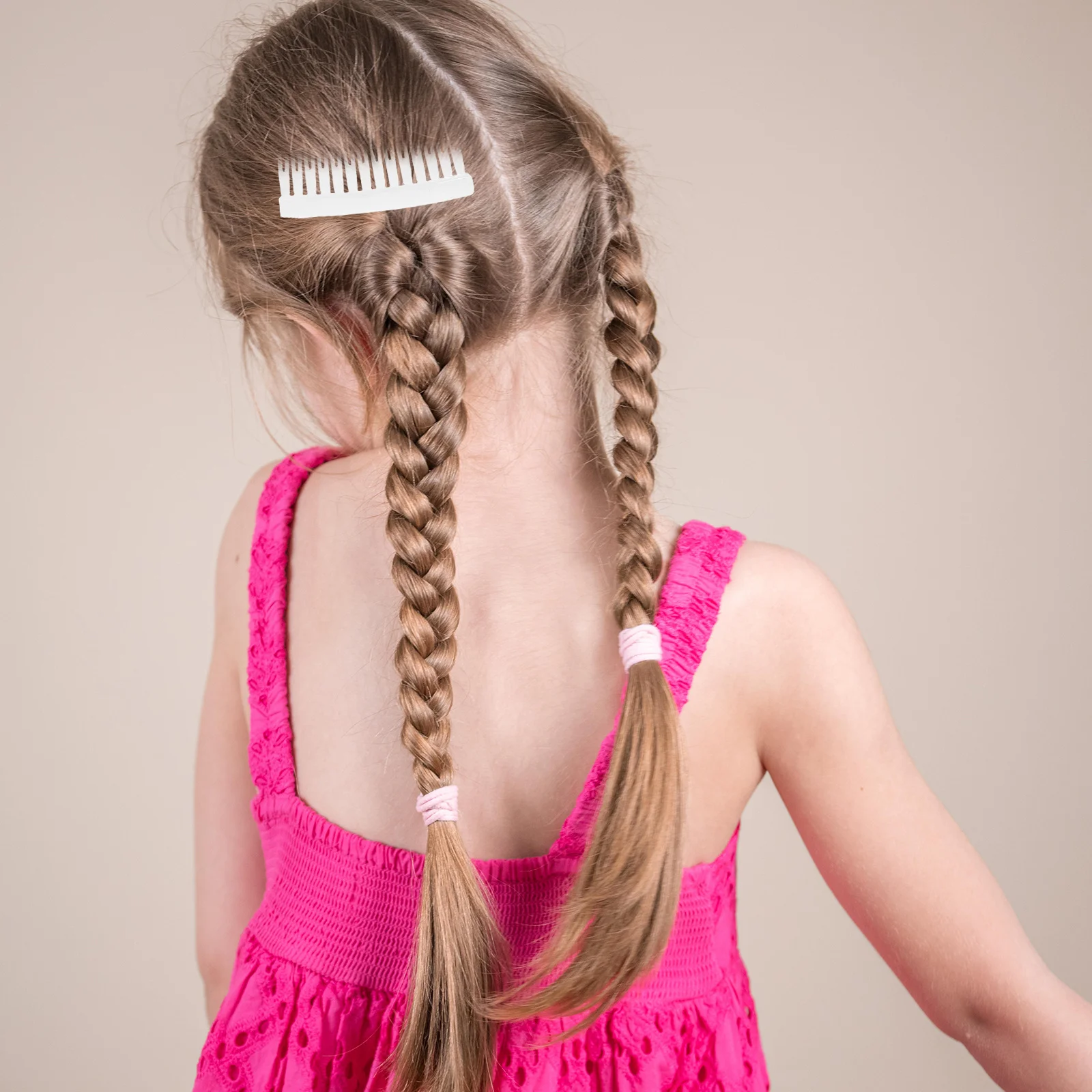 

50Pcs Hair Side Combs for Kids 14 Teeth U Shape Insert Clips Secure Hairstyle Pins Toddlers Bridal Wedding Veils