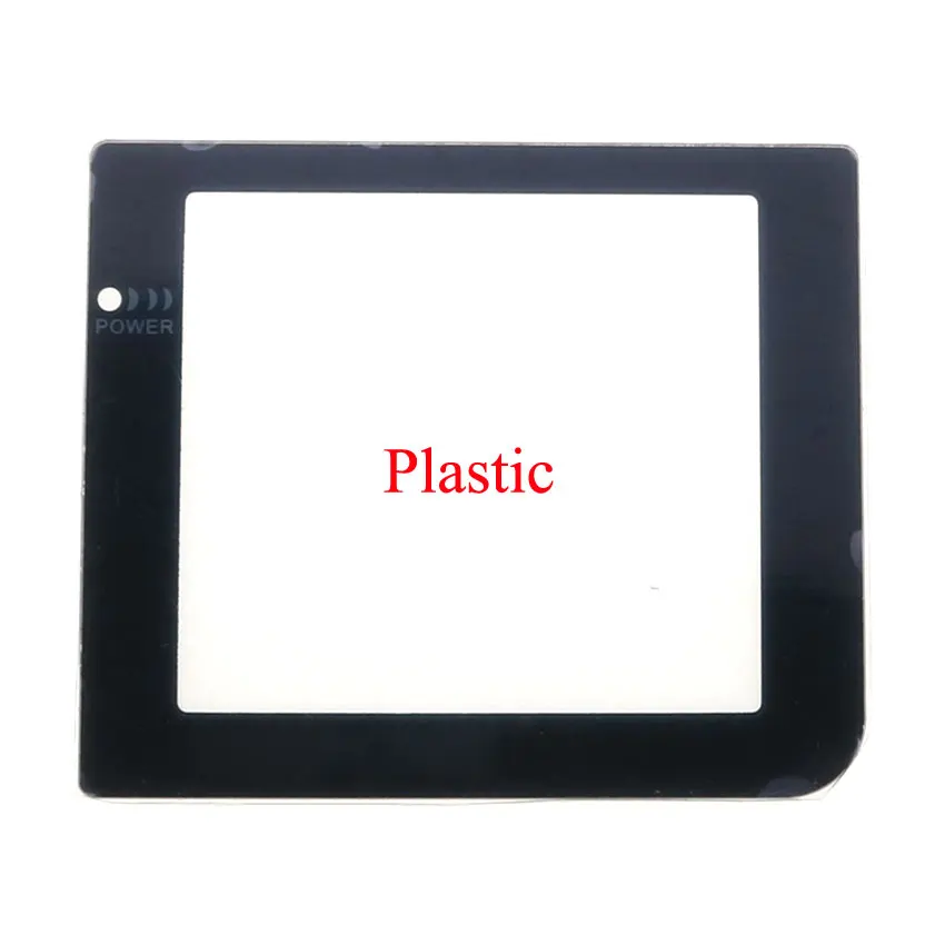 YuXi Pengganti Lensa Layar Kaca Plastik untuk Gameboy Pocket GBP Penutup Pelindung Lensa Layar LCD