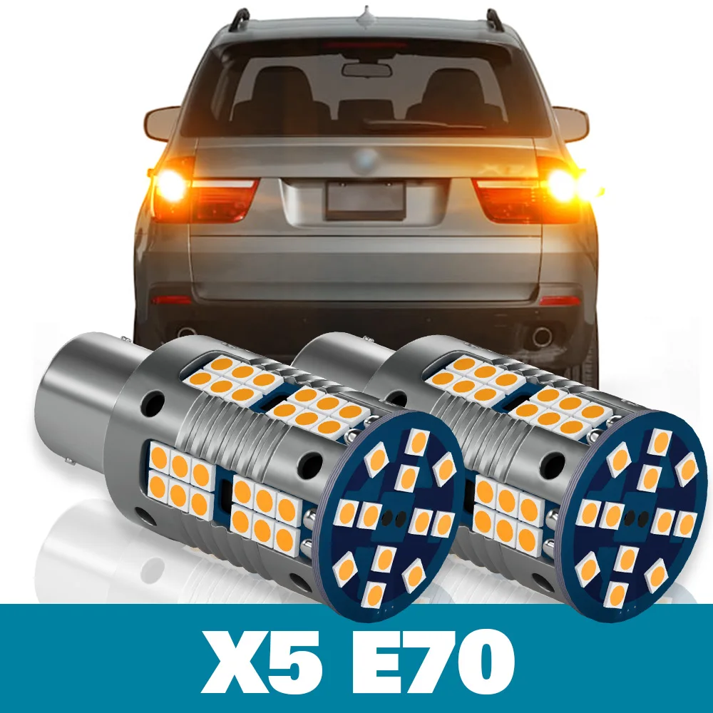 

2pcs LED Turn Signal Light For BMW X5 E70 Accessories 2007-2013 2008 2009 2010 2011 2012