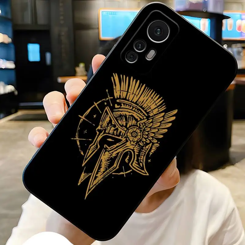 Funda de teléfono Spartan Samurai para Xiaomi Mi Poco F3 X3 Nfc M3 9t 10t 11 11i 11x 11t 12 Pro, funda trasera con diseño a prueba de golpes