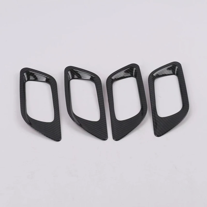 ABS Mờ/Carbon Dành Cho Xe Honda Tàu Con Thoi 2014-2019 Xe Tay Cửa Cửa Sổ Cửa Tay Cầm Bát Bảo Vệ Khung Bao viền Phụ Kiện