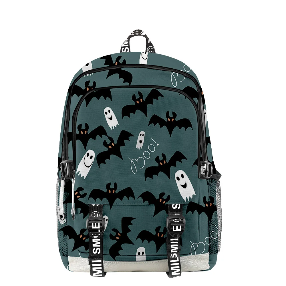 Halloween Backpack Y2K Preppy School Supplies Preppy Aesthetic Backpack Adults Kids Daypack Unisex Bags