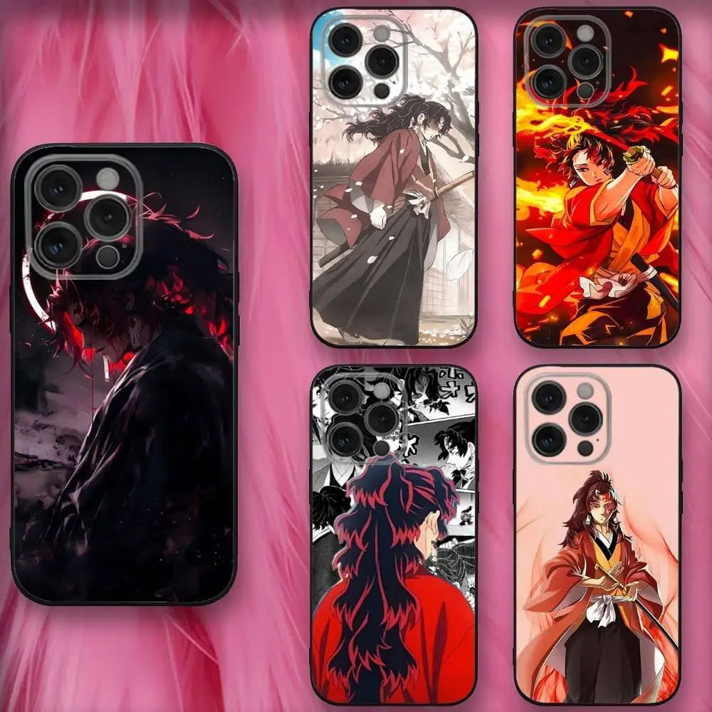 

Anime Y-Yoriichi T-Tsugikunis Phone Case For iPhone 16,se4,15,14,13,12,11,Pro,X,XS,Max,XR,Plus,Mini Soft Black Cover