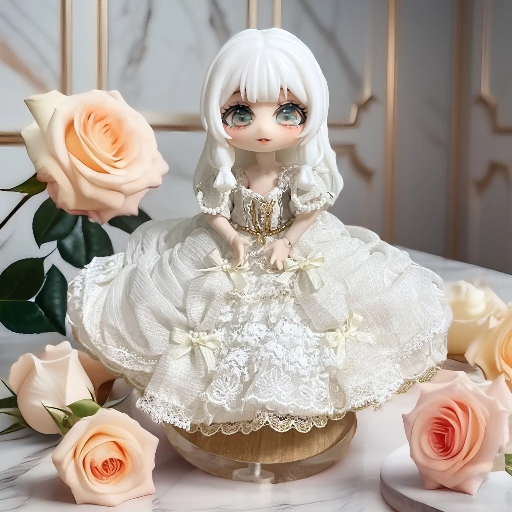 Princess Hair Lolita Handmade OB11OB22 Detachable Hair Shell GSC BJD Doll Accessories Game Anime Figure Toy For Kids Gifts