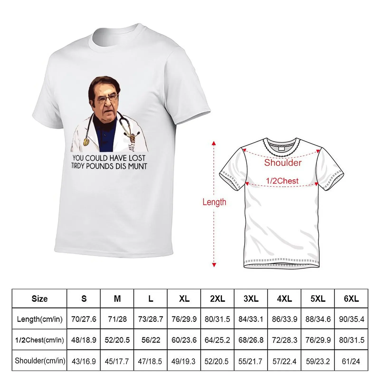 Dr Now My 600lb Life Tirdy Pound T-Shirt vintage graphic tee anime luxury clothes men