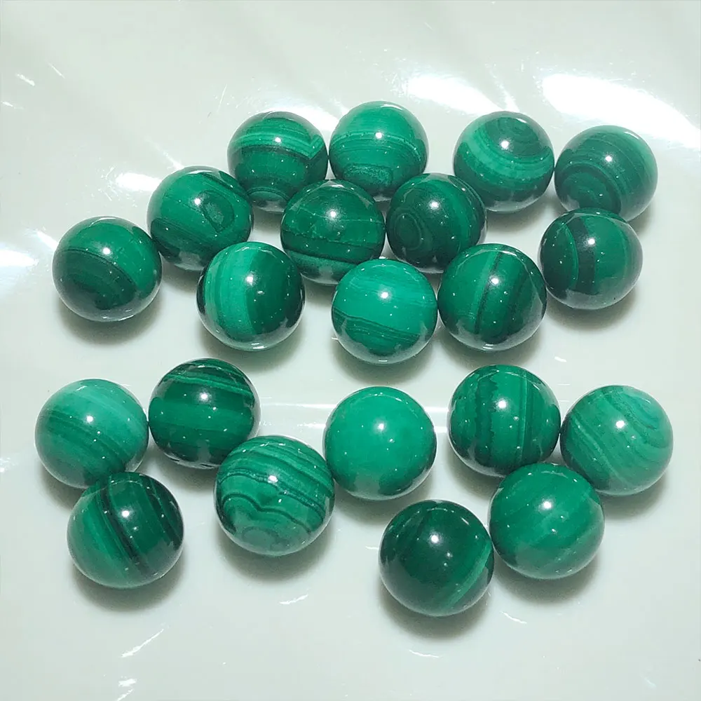 

1pc Mini Malachite Natural Stone Ball Sphere Crystal Stones Quartz Crystals Healing Chakra DIY Gemstone Spiritual Products Gift
