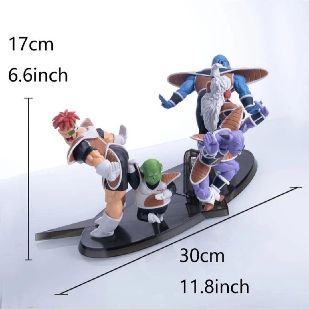 5 teile/satz Dragon Ball Z Ginyu Force Figur Anime Figur Jeice Guldo Recoom Burter Action Figure Pvc Statue DBZ Fgure Modell Spielzeug