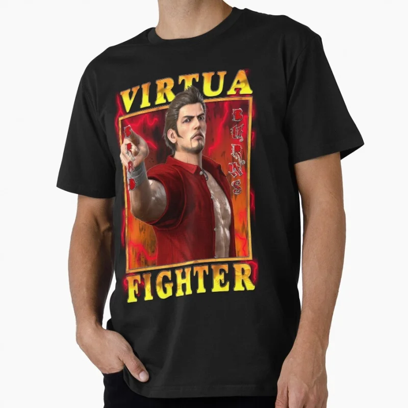 Thrill Seeking Brad Burns VF5 Retro Arcade Game Virtua Fighter Gift T shirt Unisex Gamer Tee Video game Graphic clothes S-6XL