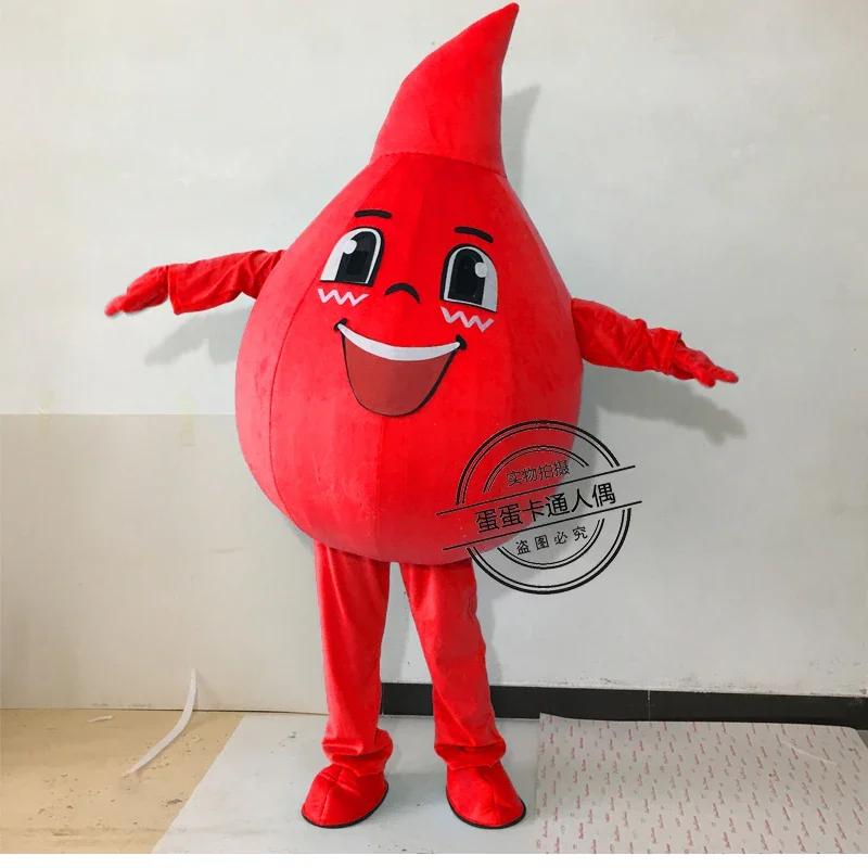 Christmas Water Drop Mascot Costume Mascotte Theme Carnival Character Suit Colorful Raindrop Drip Mascot Halloween Party Costum