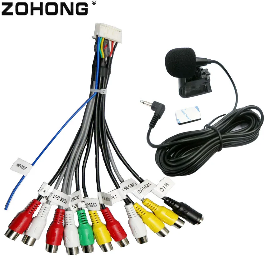 Mejora tu sistema de audio en el coche con el cable AMP CON: Una solución práctica para tu radio multimedia Android