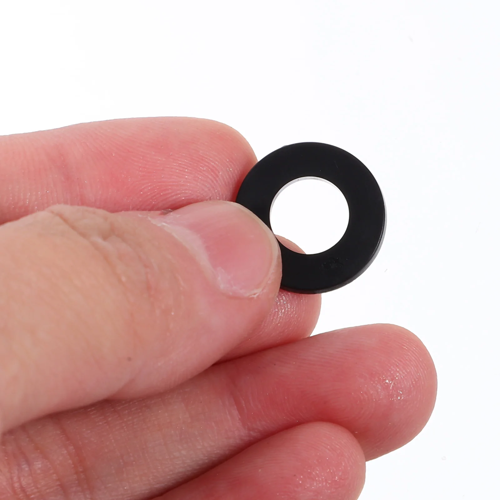 

250pcs High Temperature Insulation Flat Nylon Washer Corrosion Resistant for Electrical Automotive Marine M2-M8