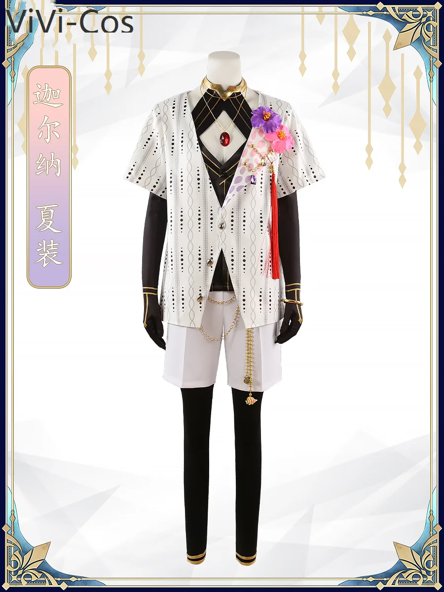 Fate/grand Order Karna Summer New Spiritual Clothes Cosplay Costume Cos Game Anime Party Uniform Hallowen Play Role Clothes