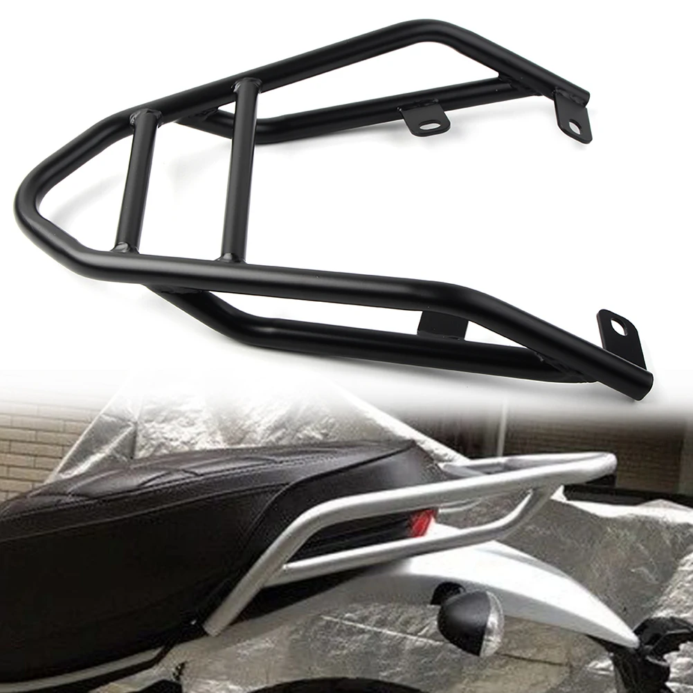 

Black Motorbike Rear Tail Rack Top Box Case Suitcase Carrier Board For DUCATI SCRAMBLER 400 2016 2017 2018 2019 2020 2021 2022