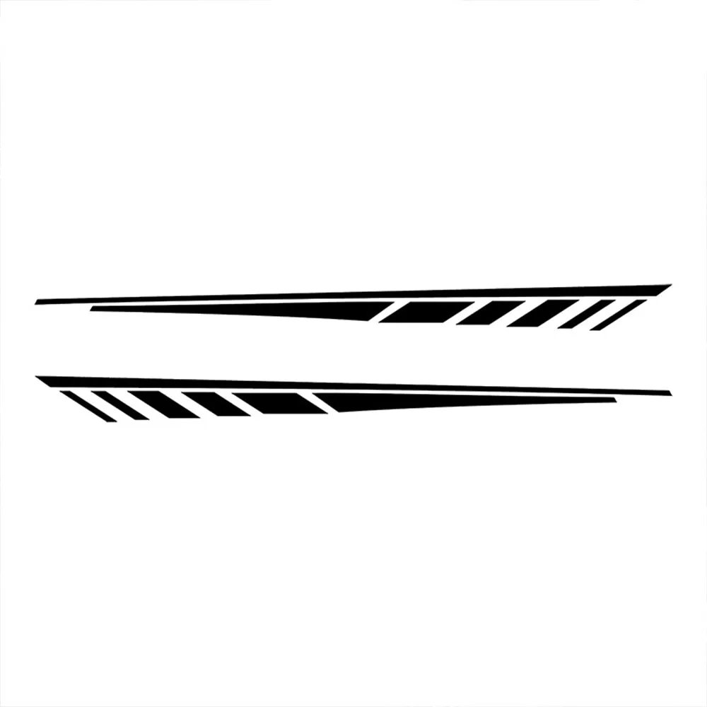 1 Paar Motorrad-Frontfender-Körper, universelle Aufkleber, Moto-Körper, reflektierende Vinyl-Aufkleber, Zubehör, 28 x 2 cm