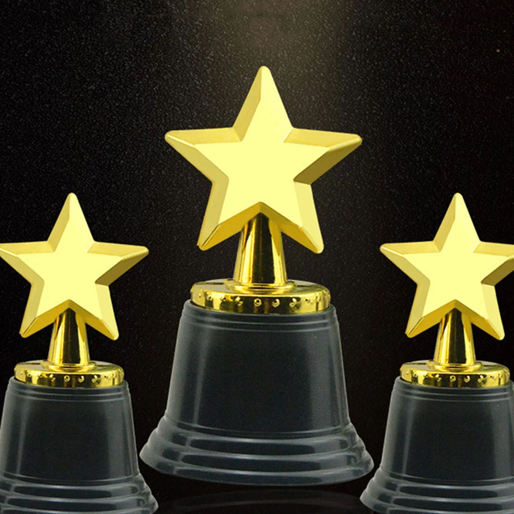 Baseball Medals Star Trophy Football Accessories Printable Exquisite Award Plastic Kids