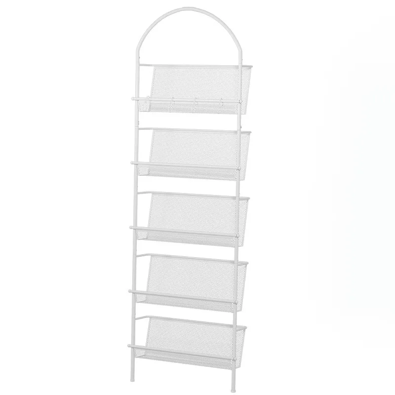 

Door shoe rack Multi-layer space-saving floor rack behind door