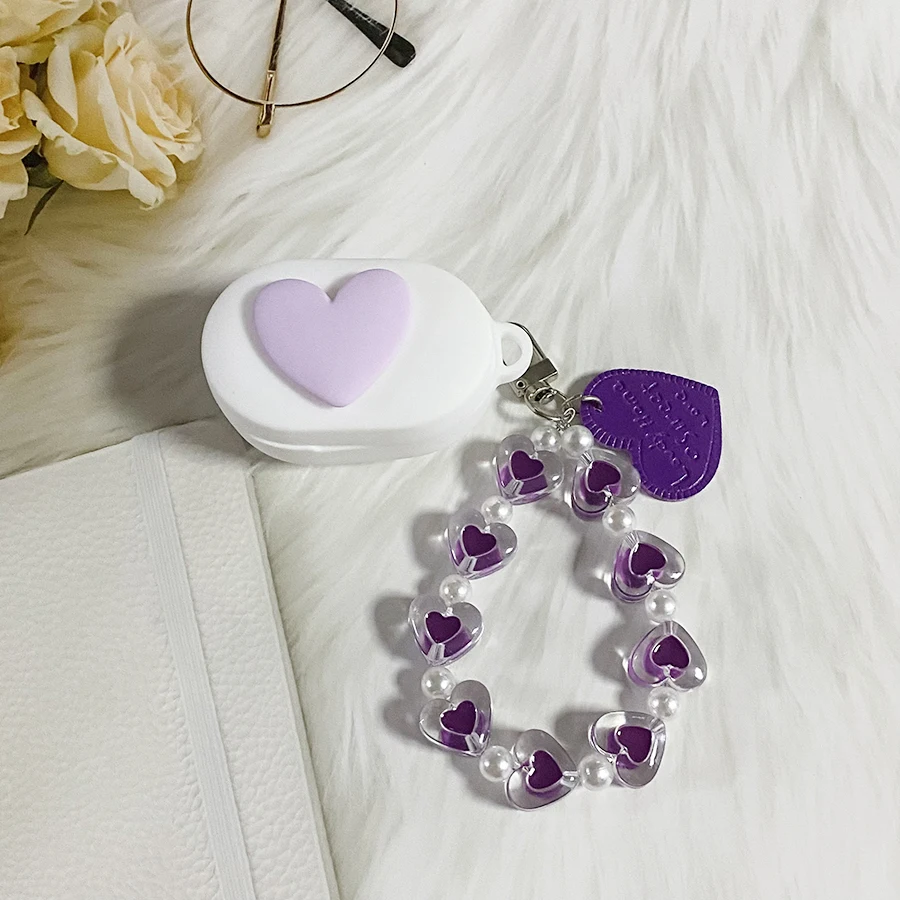 Anker SoundCore Không Gian A40 Ốp Lưng Dễ Thương Yêu Tai Nghe Ốp Lưng Silicon Với WristChain Dây Ốp Lưng Không Gian A40