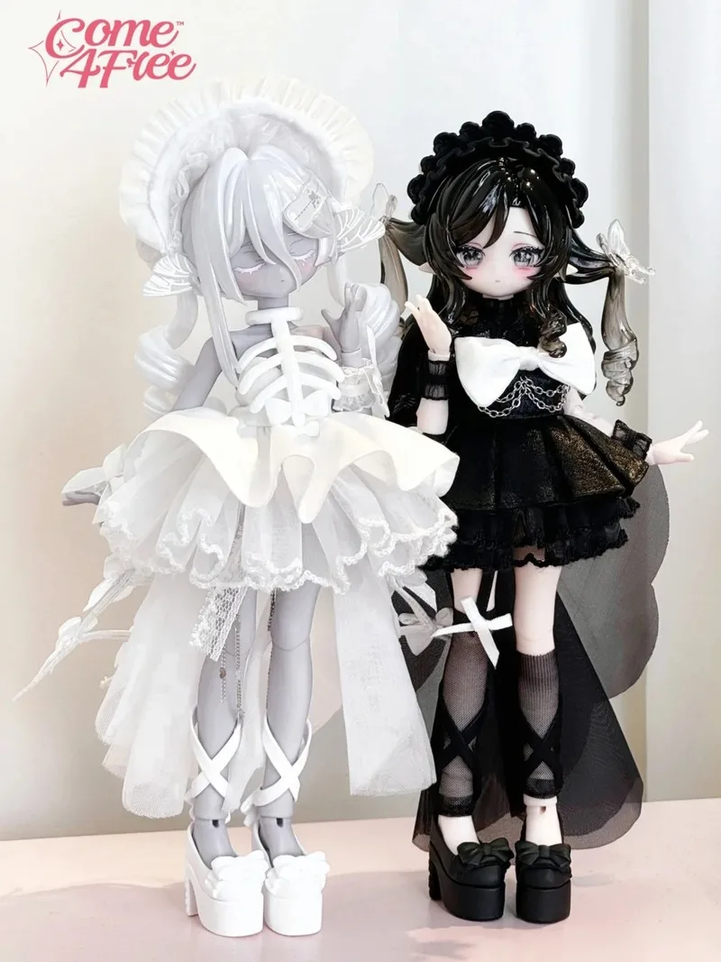 Minty 1/8 BJD Action Figure Ocean Gemstone Series Modello articolato Giocattolo da collezione Scatola cieca Regalo di Natale Alla moda da collezione