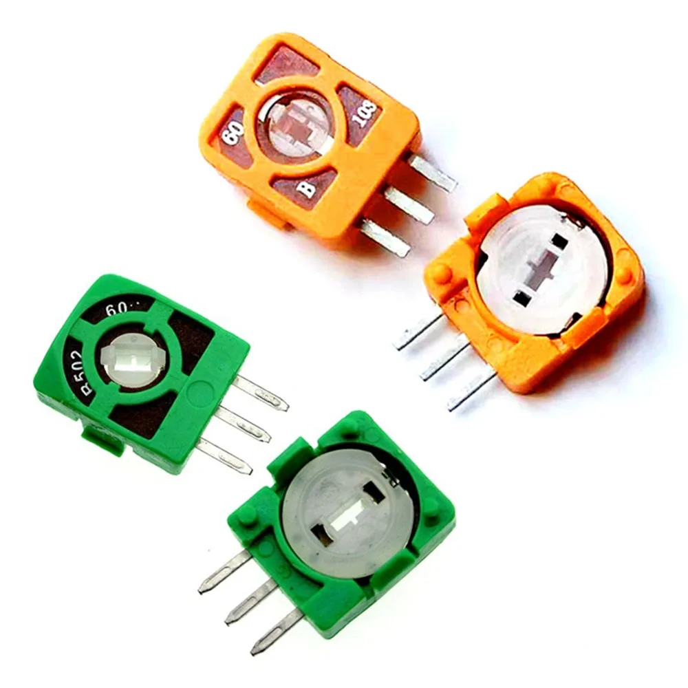 10PCS Remote control aircraft rocker RC airplane potentiometer switch piece B502 502 5K B10K 103 45 60 330 degrees