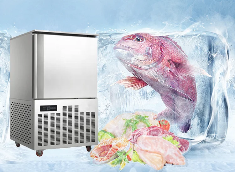 Small Size -80 Degree Compact Blast Chiller Shock Freezer Chocolate Individual Quick Freezer for Tuna