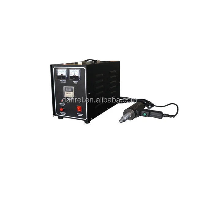 Price Of Handheld Type 28KHz 500W Ultrasonic Spot Welding Machine Sonic Plastic Welder Cutting For Sale DR-2850