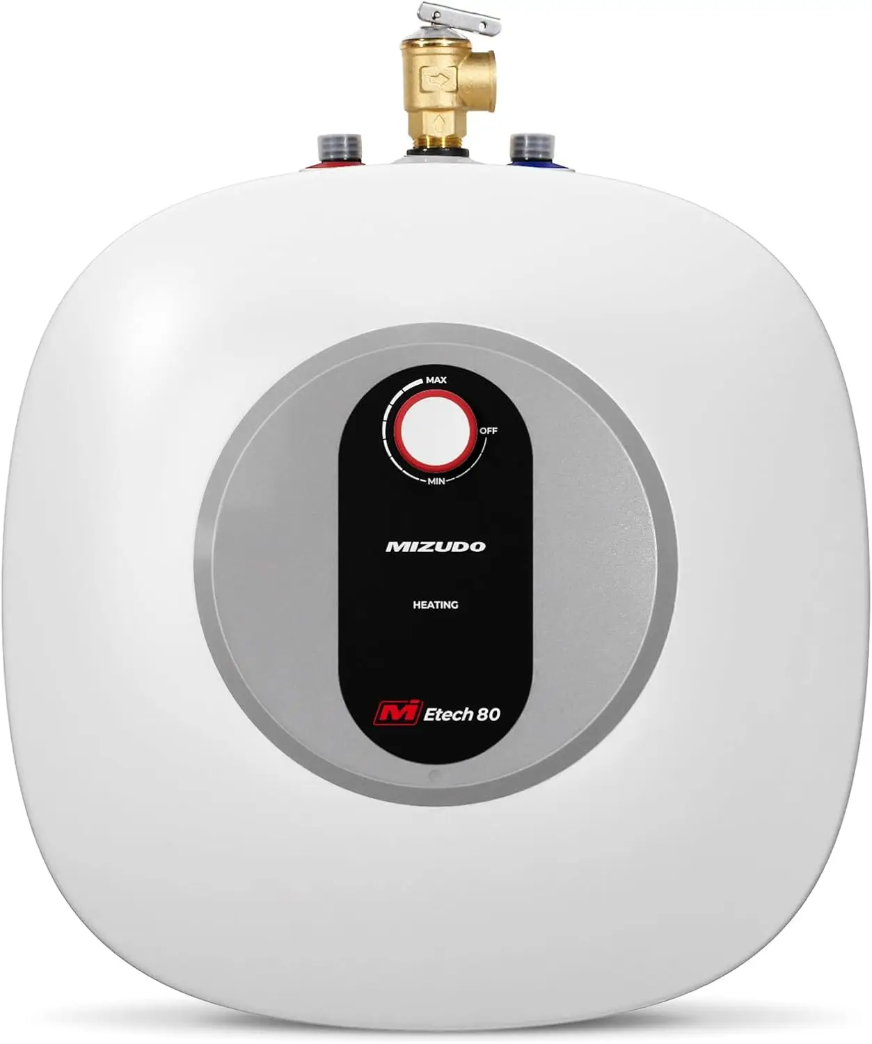 

Mini Tank Water Heater - MIZUDO 8.0 Gallon Point of Use Portable Hot Water Heater 120V 1440W, Under Sink, Wall or Floor