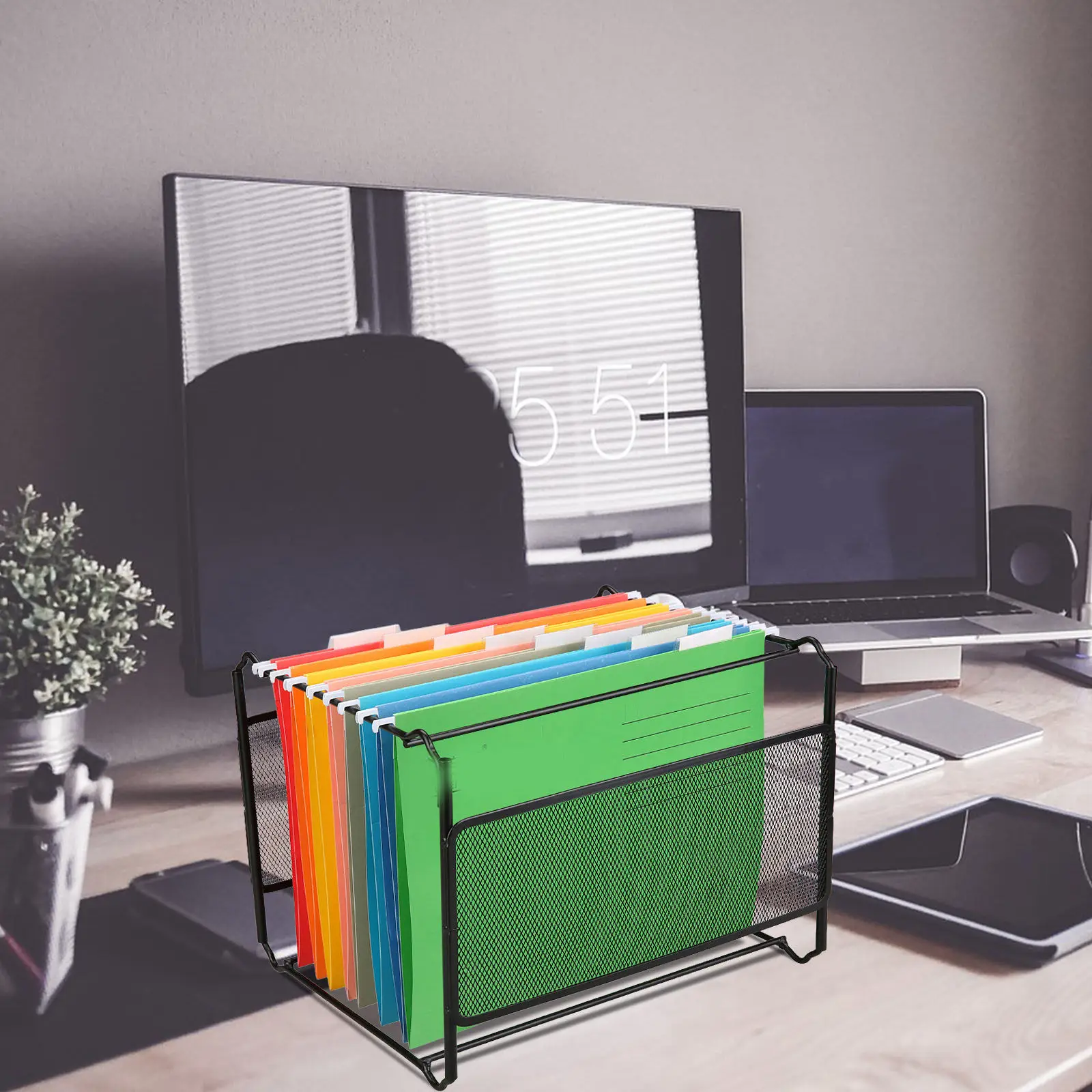 

8Pcs Hanging File Folders Stable Document Organizers for Office Home School Filing Receipt Storage Hanging File Folders