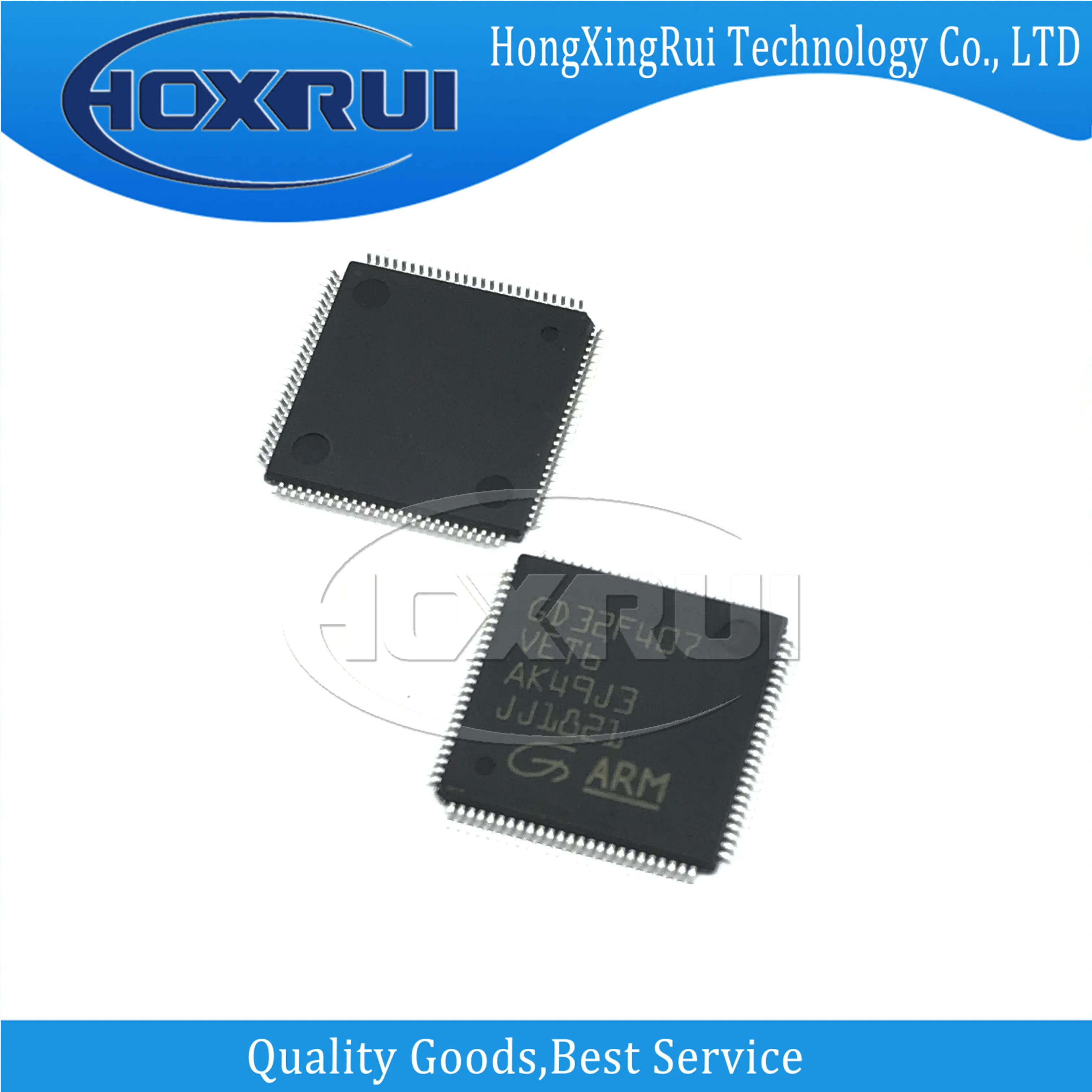 GD32F407VET6 LQFP-100 GD32F407 VET6 Microcontroller 32Bit MCU M4 core high performance