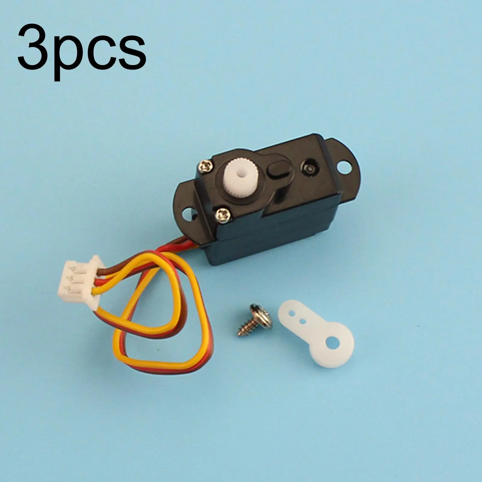 

3Pcs RC Airplane Servo Practical Steering Gear for Wltoys XK K127 Quadcopter