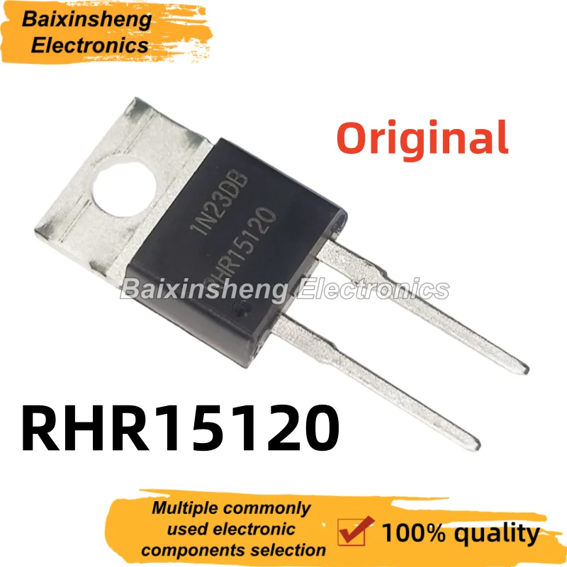 

10 шт. оригинальный, новый RHR15120 RHRP15120 15120 TO-220-2 15A/1200V Ультратонкий диод восстановления