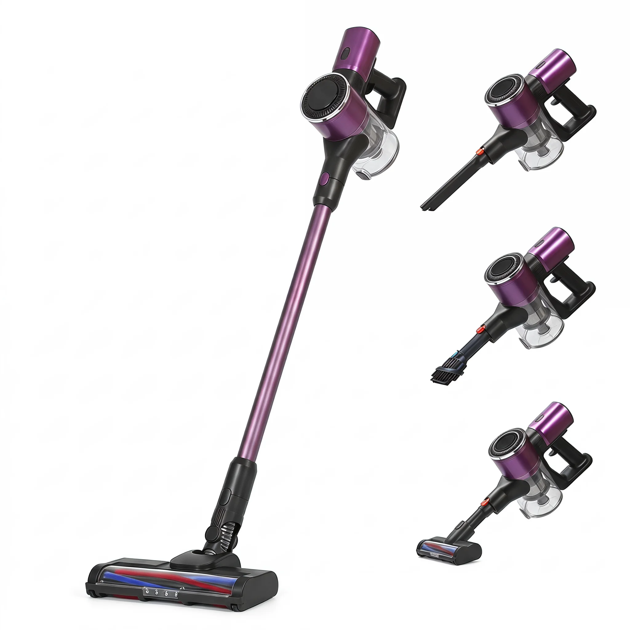 18kPa Cordless Vacuum Cleaner 35 Mins Runtime 2.3kg Lightweight Vacuum with CE RoHS