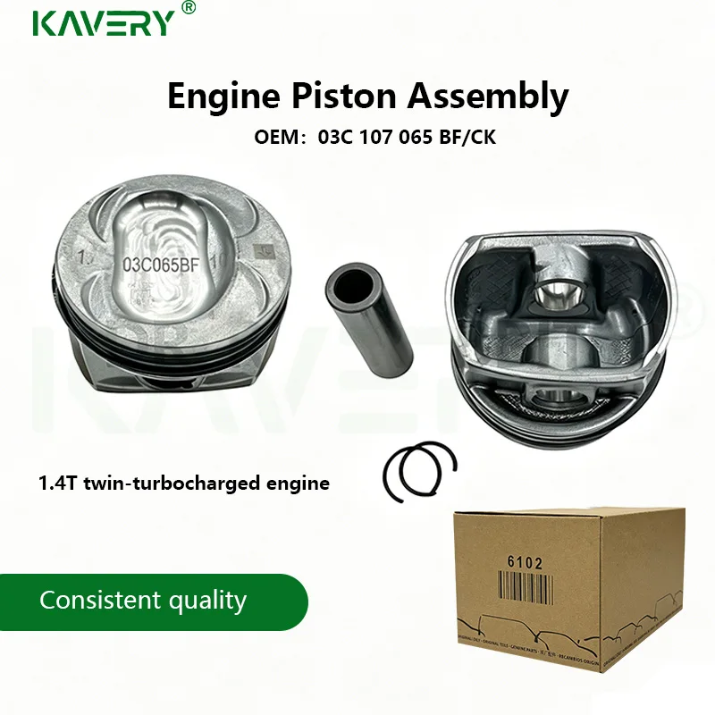 

For 1set 03C107065CK Piston Ring Fit Golf MK6 Eos Scirocco Tiguan Sharan 1.4T twin-turbocharged engine 03C107065AQ 03C107065BF