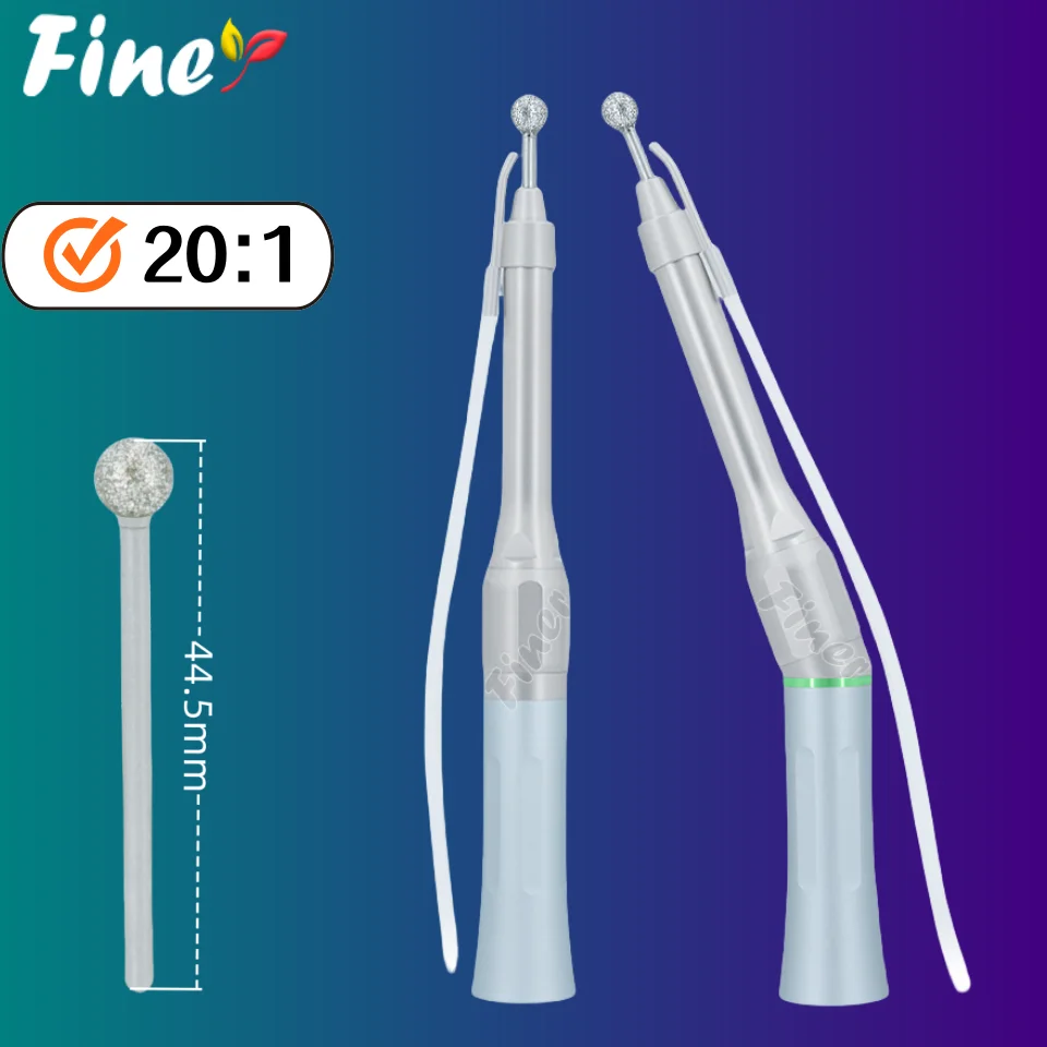 Стоматологический наконечник для остеотомии 20:1 Угловой прямой хирургический наконечник для зубного имплантата, синусная лифтинг, костная хирургия