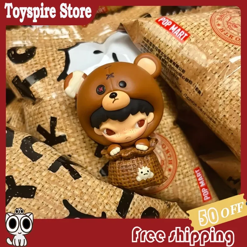 

New Hot Selling Genuine Popmart Pts Limited Edition Hirono Returns To Playing Heart Mini Figurine Cute Granule Blind Box Gifts