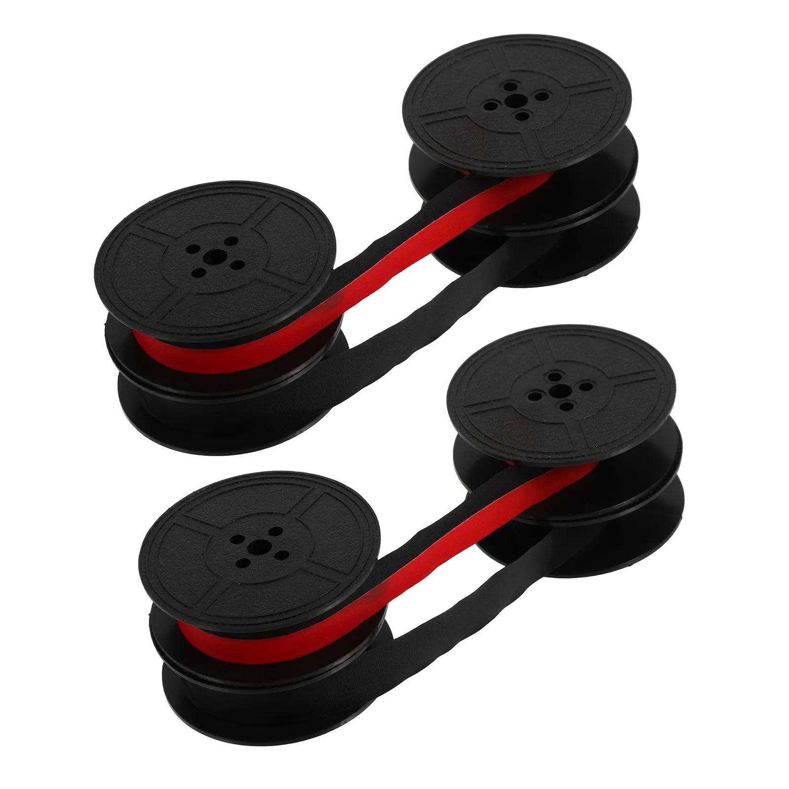 

4Pcs Typewriter Ribbon High Density Nylon Mechanical Ribbon Spool for Vintage Typewriter Ink Tape Refill Compatible Ne800