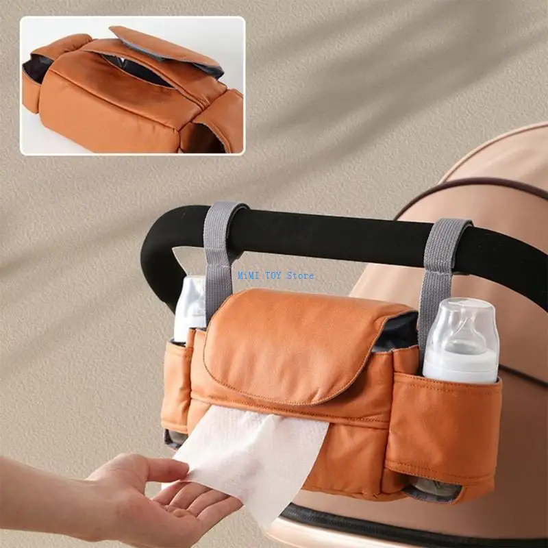 24BE Baby عربة منظم عربة الأنسجة CADDY مع حامل كأس معزول