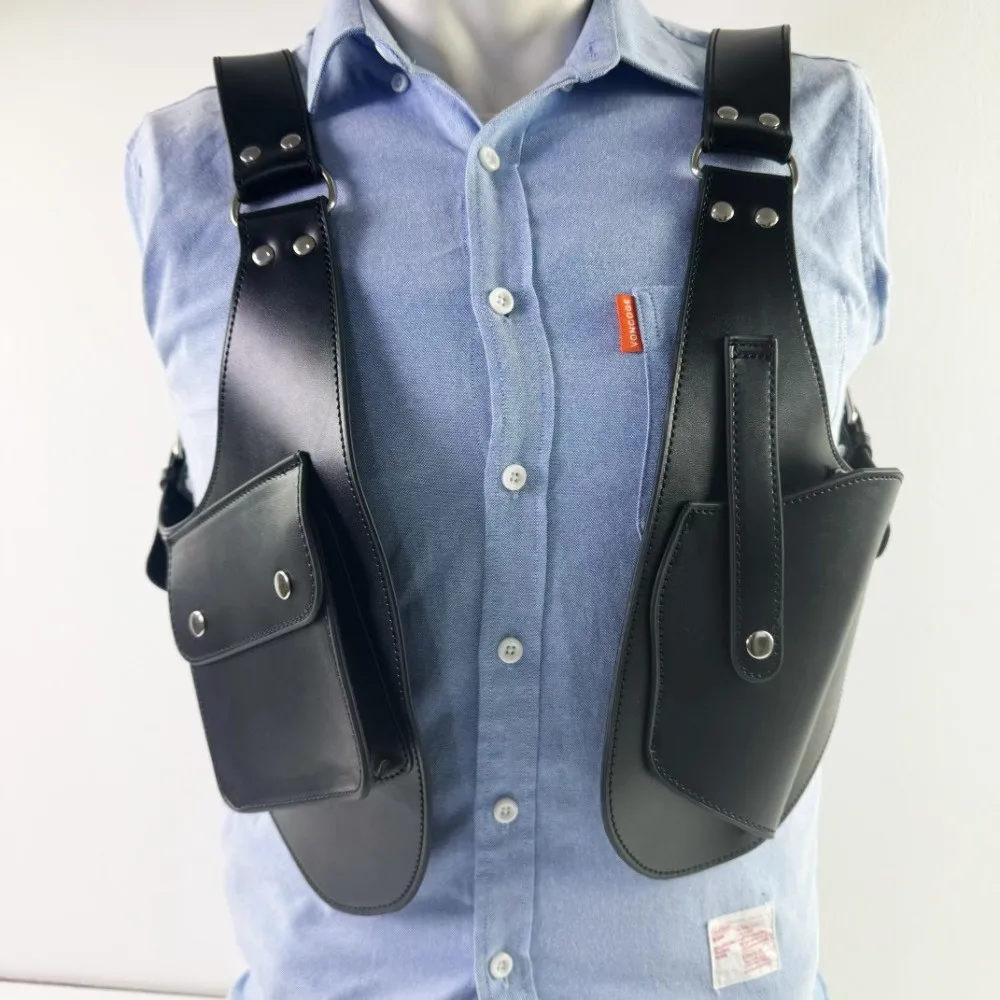 tactical-vest-underarm-gun-holster-invisible-backpack-leather-gun-costume-vest-cosplay-china-made-summer-2024