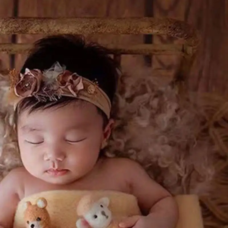 يلتف بطانية الطفل التصوير الدعائم الكروشيه متماسكة بطانية صورة اطلاق النار بطانية