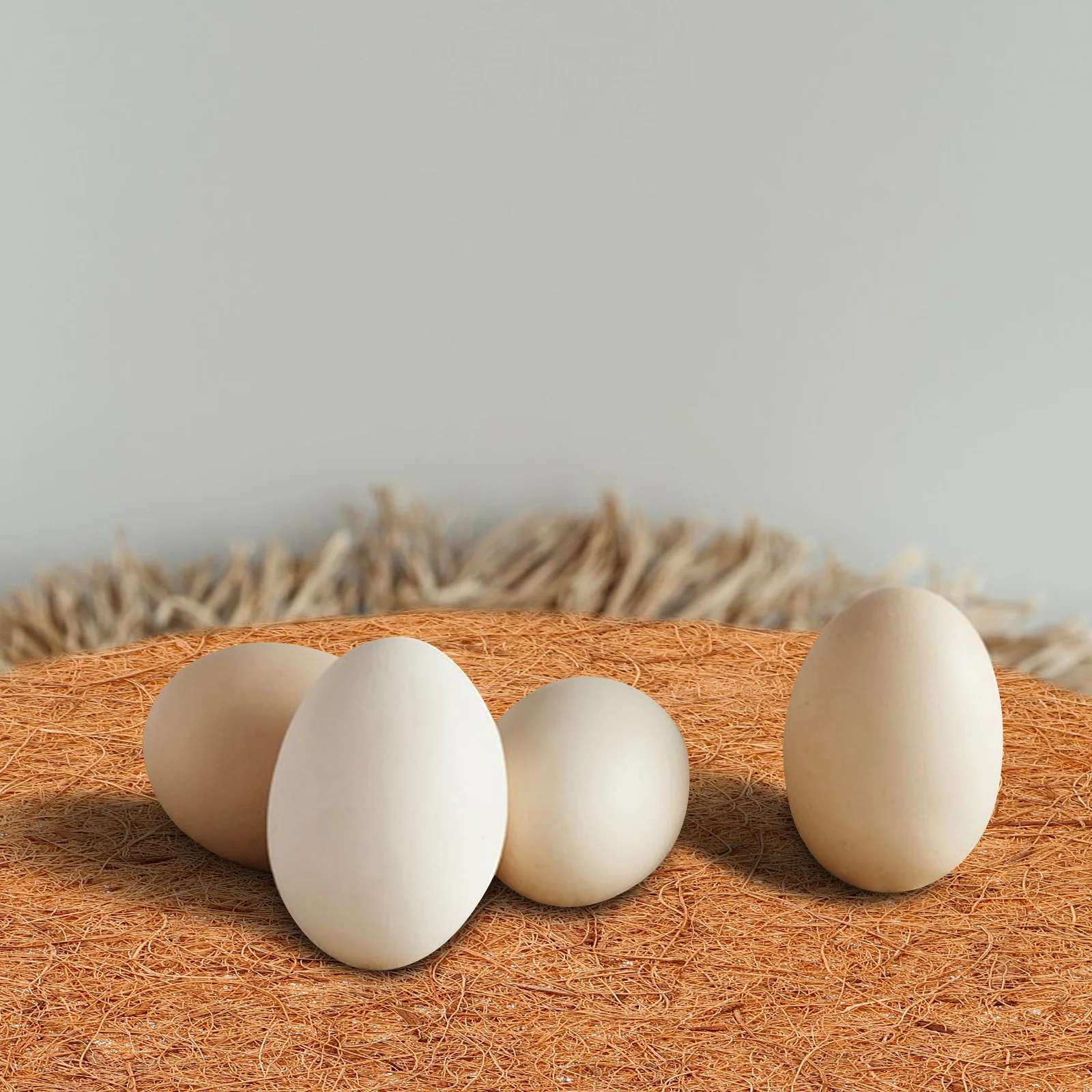 

4Pcs Chicken Nesting Box Pads Natural Coconut Fiber Mat Durable Egg Cushions for Indoor Outdoor Use Nesting Pads