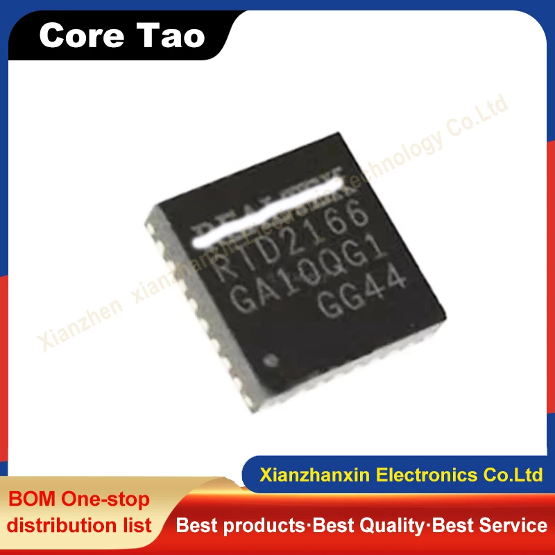 5PCS/LOT  RTD2166-CG RTD2166 QFN32 Hd conversion board chip in stock