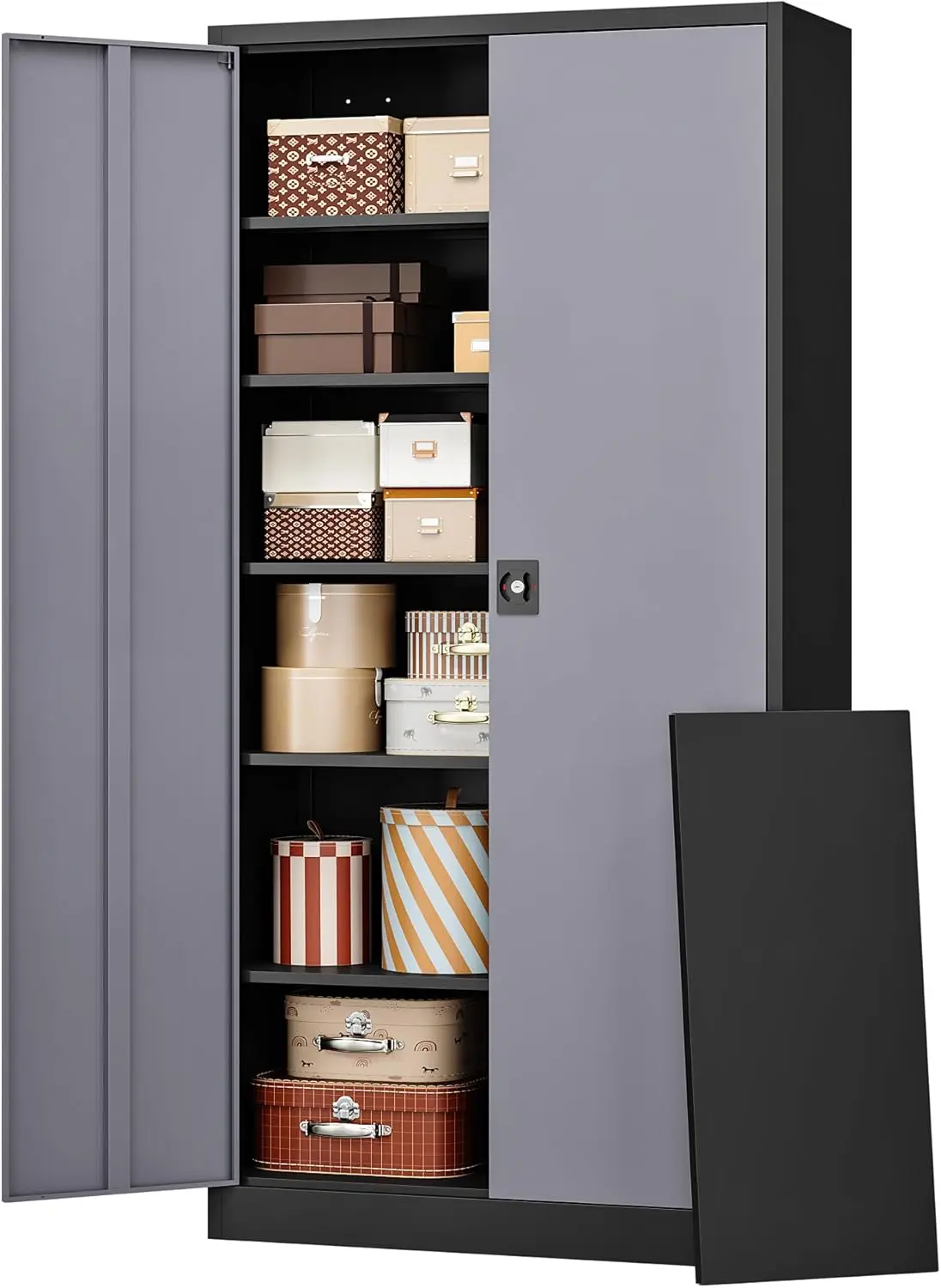 Metal Garage Storage Cabinet with Lock 71
