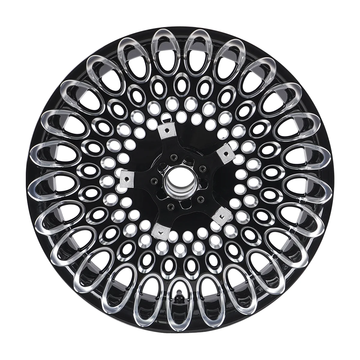 

Front & Rear Wheel Chrome Aluminum Alloy Motorcycle Wheels Rim Fit for Harley Touring Softail