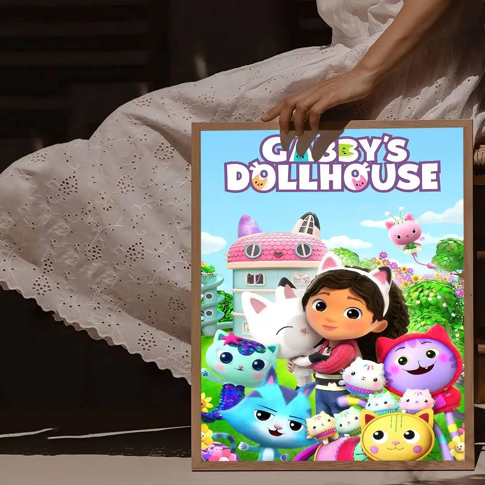 أطفال غابي دمية غابي القطط نوعية جيدة يطبع وملصقات HD جودة ملصق جدار الفن اللوحة دراسة ديكور المنزل