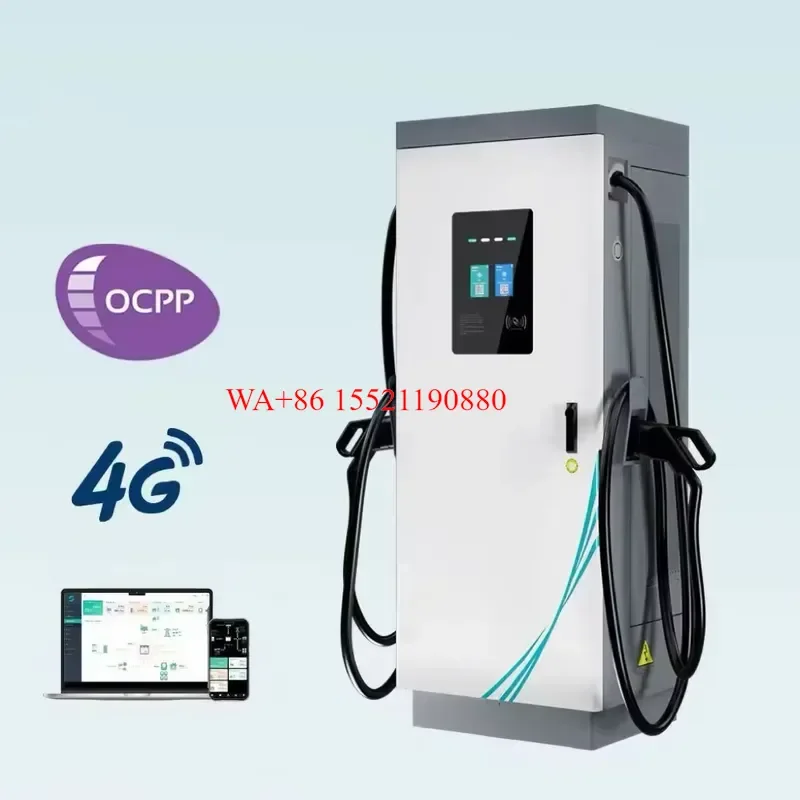 WMWMNU New 120kW 160kW 240kW DC Fast EV Charger Double Gun OCPP1.6J Credit Card POS Payment CCS1 CCS2 CHADEMO GBT Connector