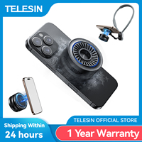 TELESIN Magnetic Mobile Phone Radiator Pro Cooler Fan HeatSink For Mobile phones Tablets Cooler For Live Streaming Gamming