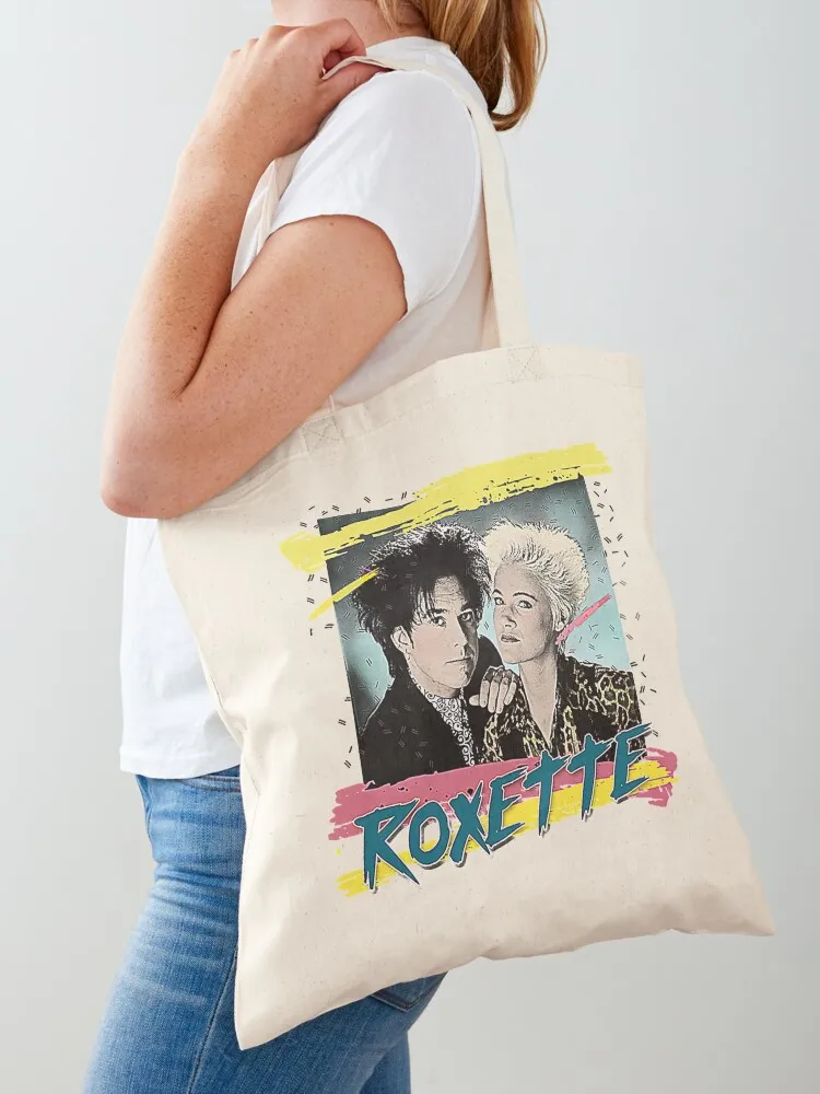 

Roxette For Fans Tote Bag personalized tote female bag bags luxury women reusable shopping bag